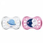 DODIE SUCETTE ANATOMIQUE EN SILICONE 6 MOIS+ LUNE /SATURNE